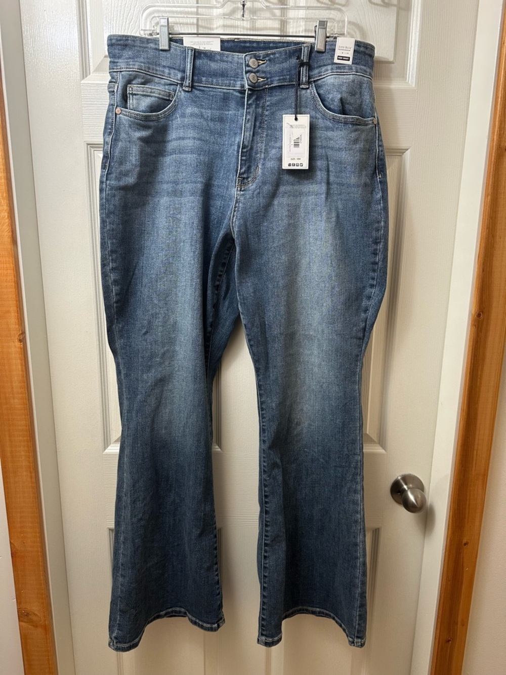 Judy Blue High Waisted Flared Jeans Size 18